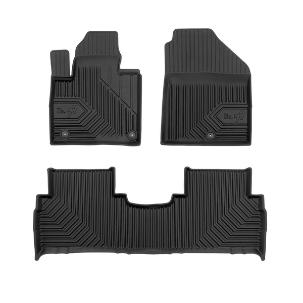 PACK 3 ALFOMBRAS DE GOMA Nº77 KIA SORENTO III 2014-2020