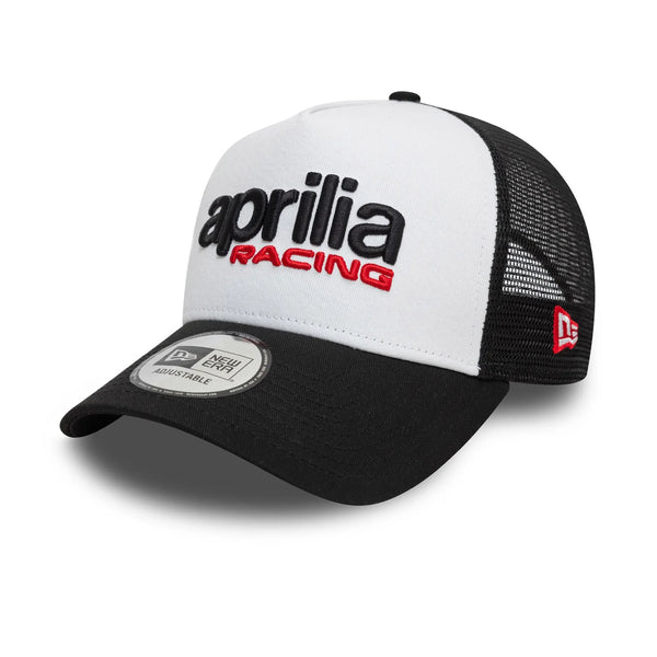 Gorra Aprilia Essential E-Frame Trucker Blanco