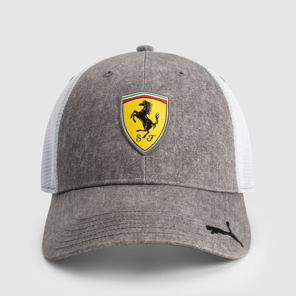 Gorra Ferrari F1 Trucker Gris