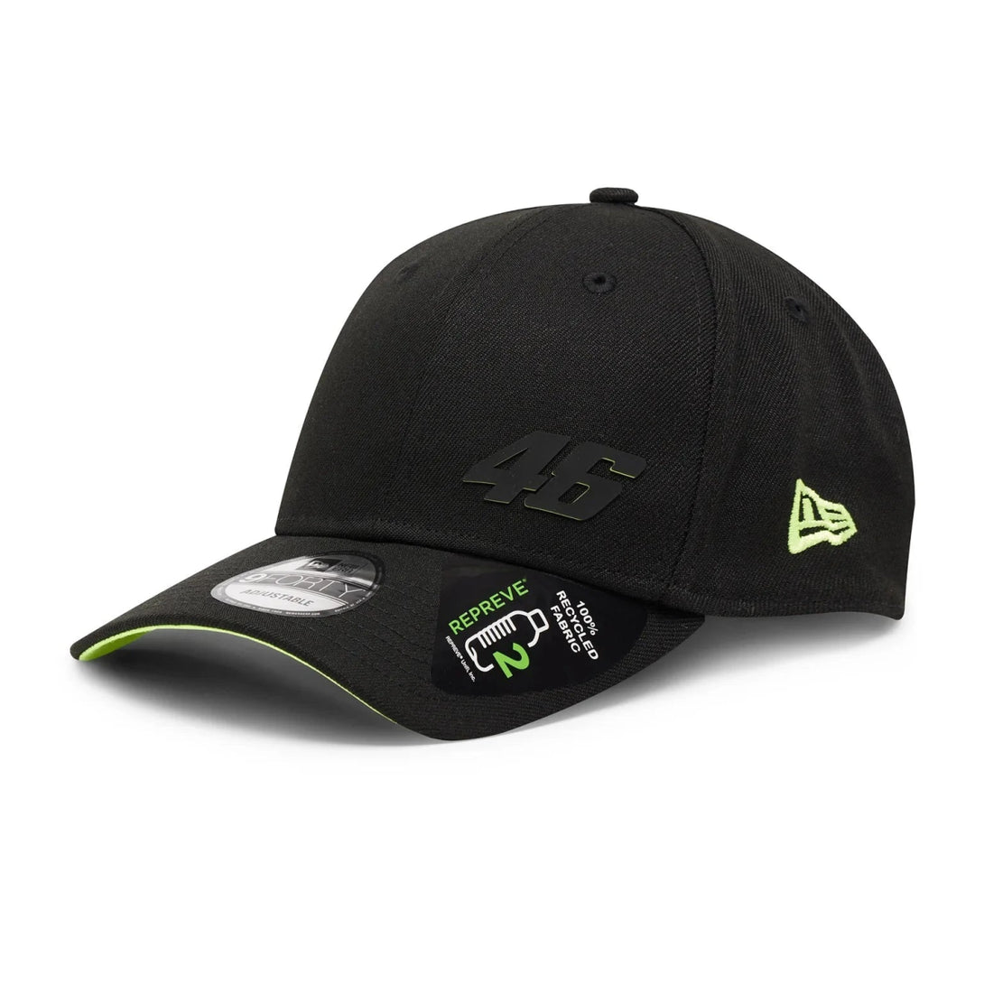 Boné Valentino Rossi VR46 9FORTY Repreve Preto - VR46