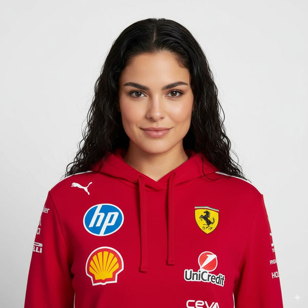 Sudadera Hoodie Ferrari F1 Team 2025