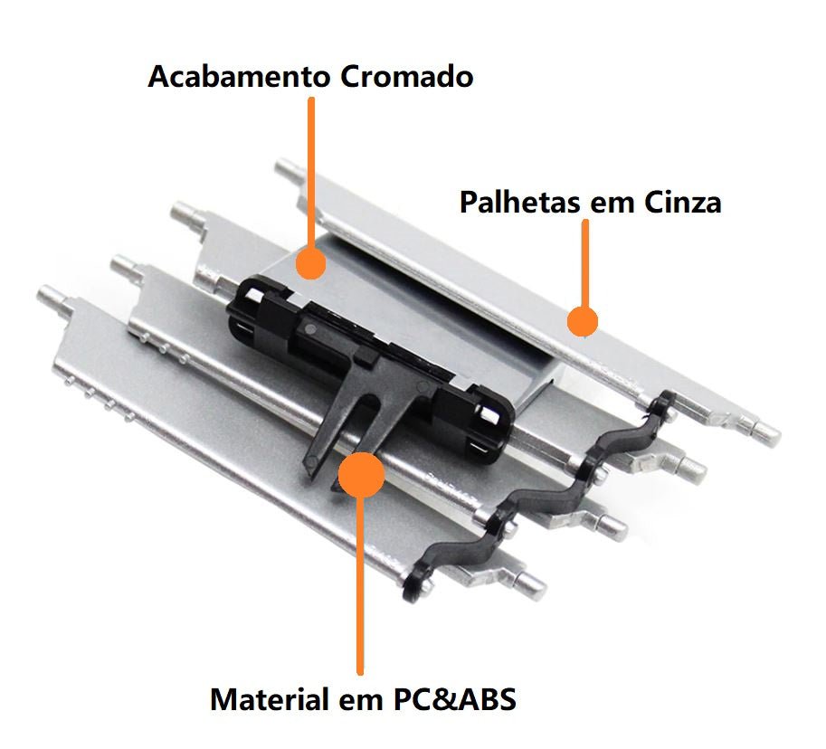 KIT Reparação Grelha Ventilação Frontal Esquerda Mercedes - Benz Classe E W212 Sedan 2013 - 2015 - GTD Car Parts