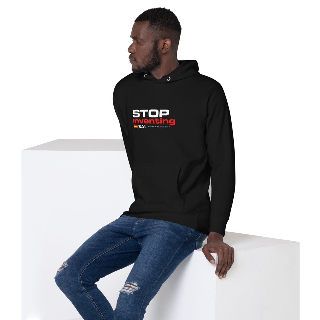 Sweat Hoodie Carlos Sainz Stop Inventing - Autocubo