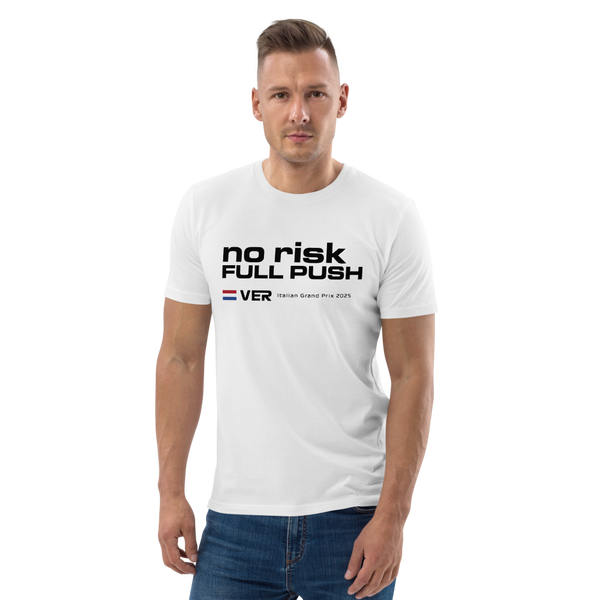 Camiseta Max Verstappen No Risk Full Push