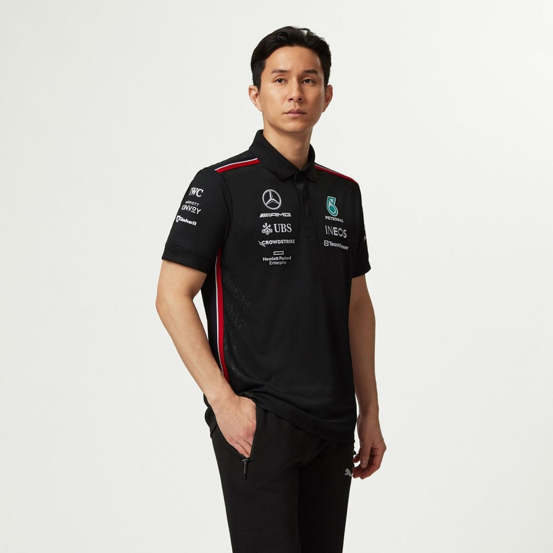 Polo Mercedes AMG Petronas F1 Preto 2023 - Mercedes AMG Petronas Motorsport