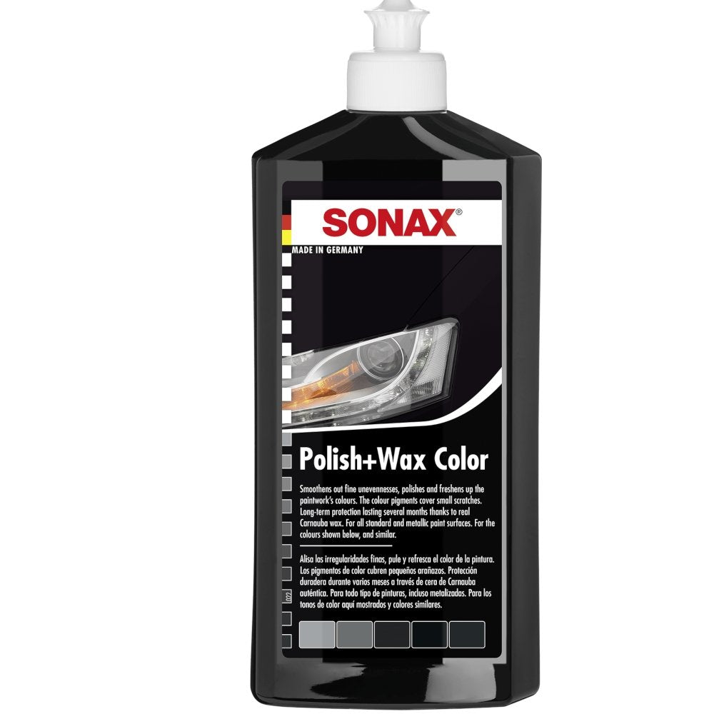 Sonax Polish e Cera Preto - Sonax