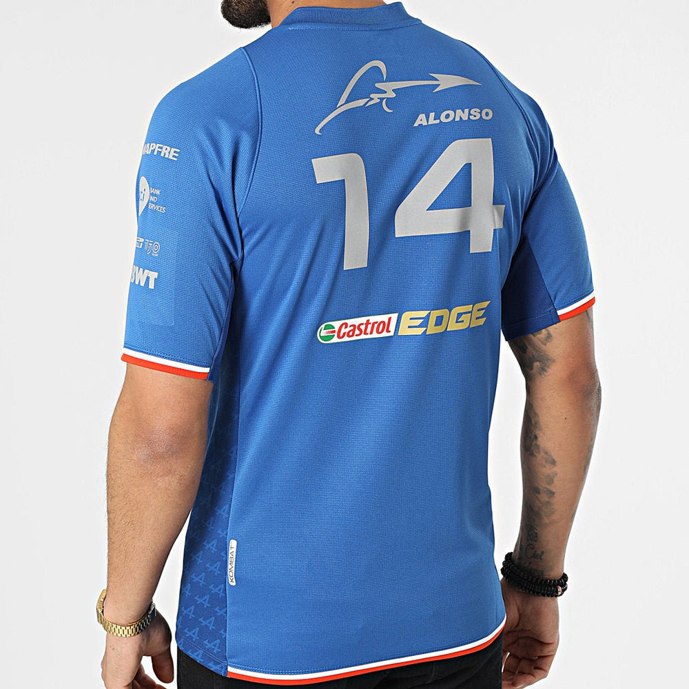 Camiseta Alonso Alpine F1 Azul – Autocubo - Main Image
