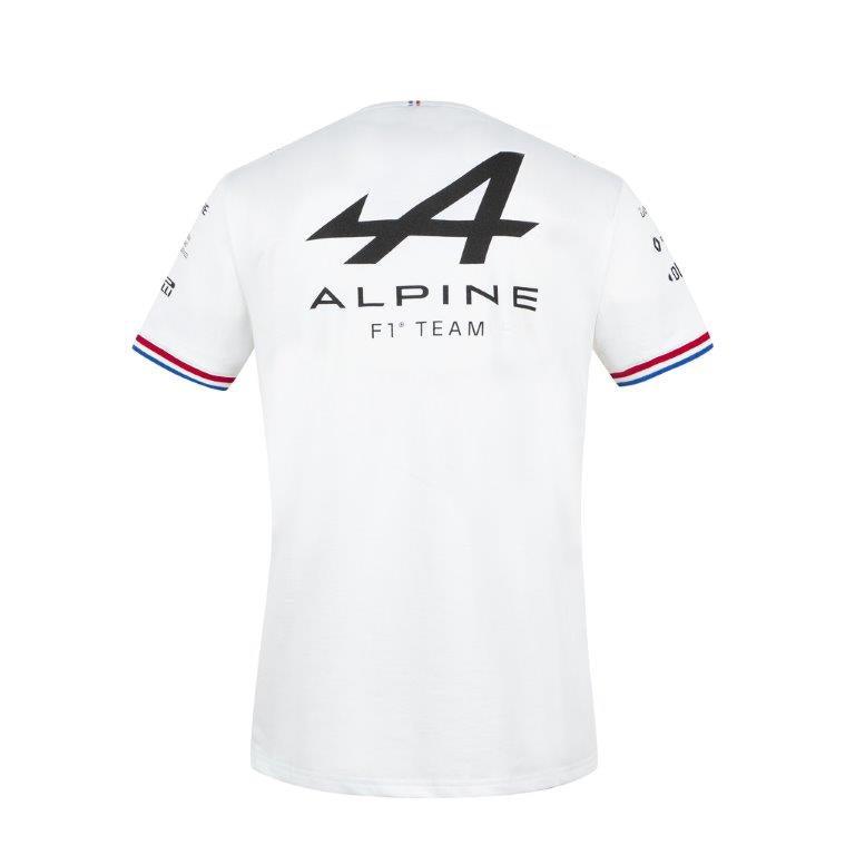 T-Shirt Alpine F1 Team Branca - Alpine F1