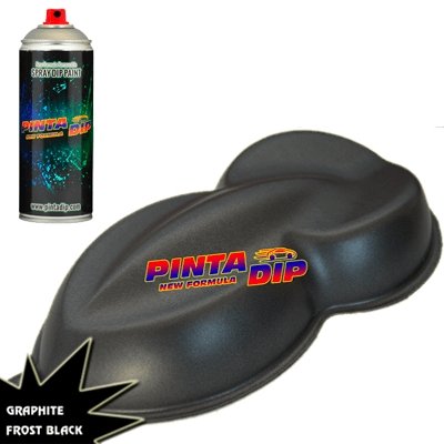 Tinta Dip Spray Preto Graphite - Pinta Dip